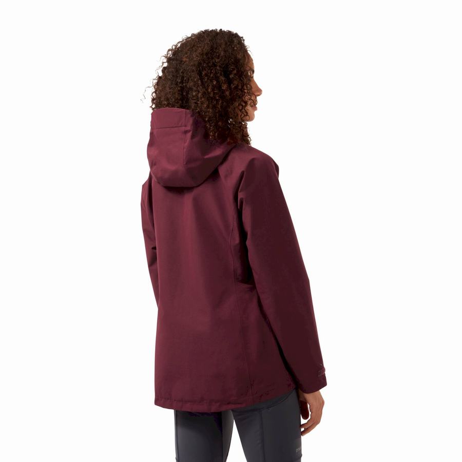 Women's Craghoppers Ellis GORE-TEX Jackets Deep Red | QGH4540SE