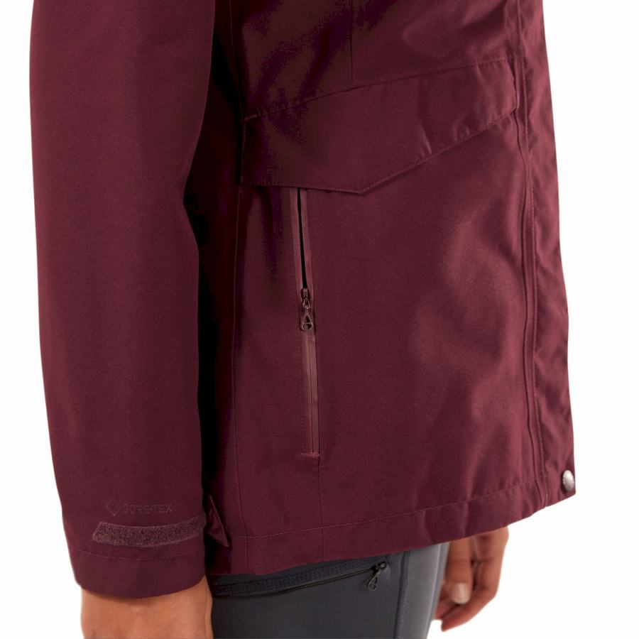 Women's Craghoppers Ellis GORE-TEX Jackets Deep Red | QGH4540SE