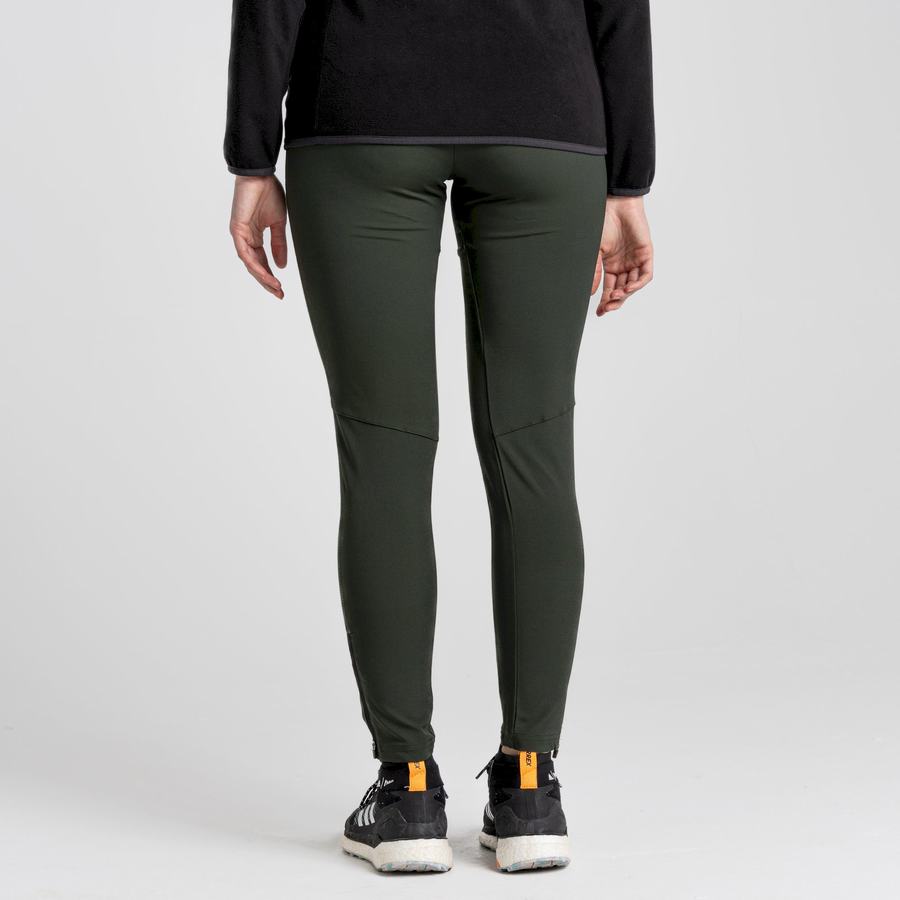 Women's Craghoppers Expedition Leggings Green | RVP9084EA