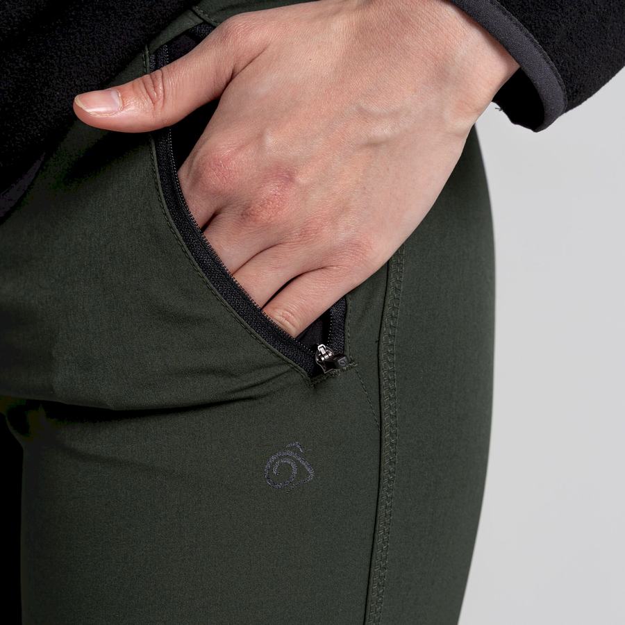 Women's Craghoppers Expedition Leggings Green | RVP9084EA