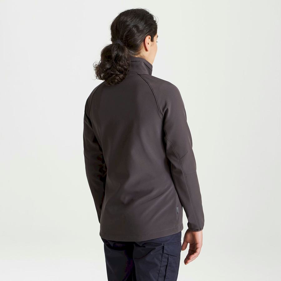 Women's Craghoppers Expert Basecamp Softshell Jackets Dark Grey | LEA1094ZH