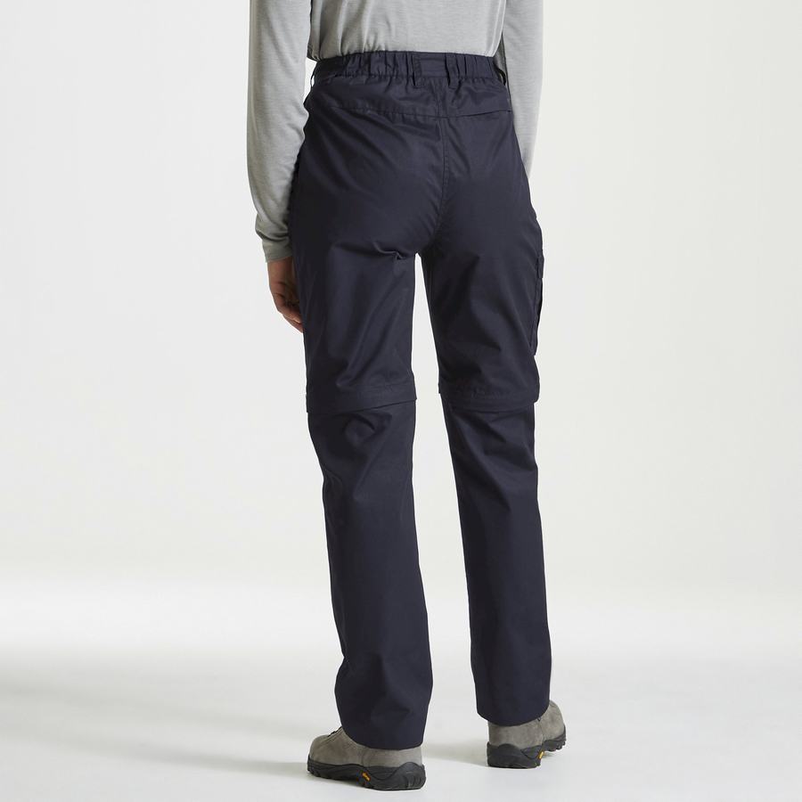 Women's Craghoppers Expert Kiwi Trousers Navy | FBL8516HM