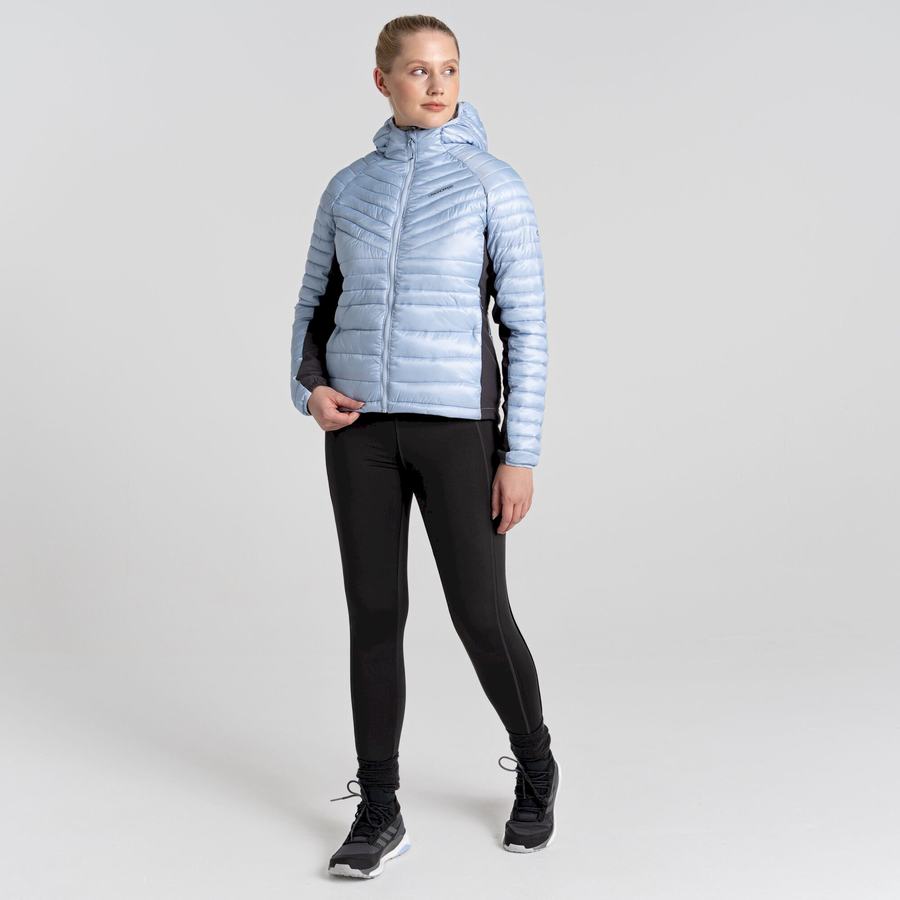 Women's Craghoppers ExpoLite Insulated Hooded Jackets White | LHE3433LJ