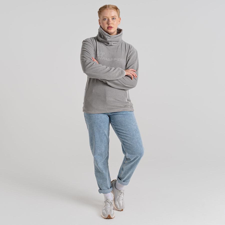 Women's Craghoppers Frey Overhead Sweatshirts Grey | HBV1362UT