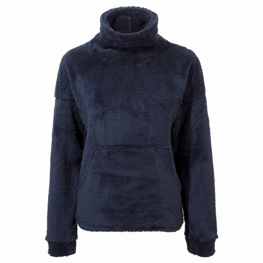 Women's Craghoppers Inessa Overhead Sweatshirts Blue Navy | GHK2626KR