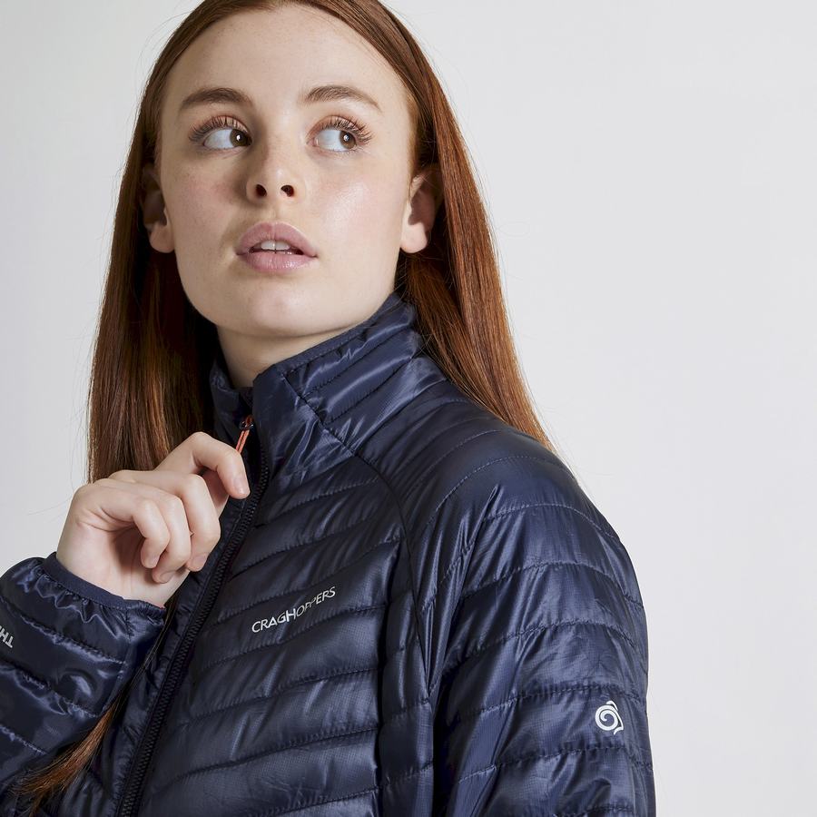 Women's Craghoppers Insulated ExpoLite Jackets Blue Navy | BSC4992HN