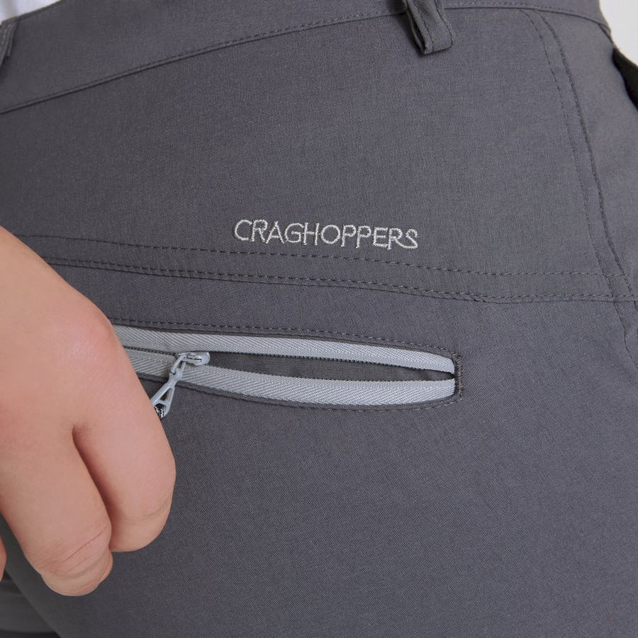 Women's Craghoppers Kiwi Pro Expedition Trousers Deep Grey | VVS4978RO