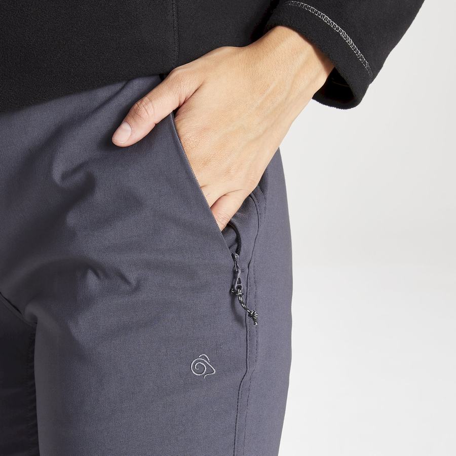 Women's Craghoppers Kiwi Pro II Trousers Deep Grey | NCQ6232DE