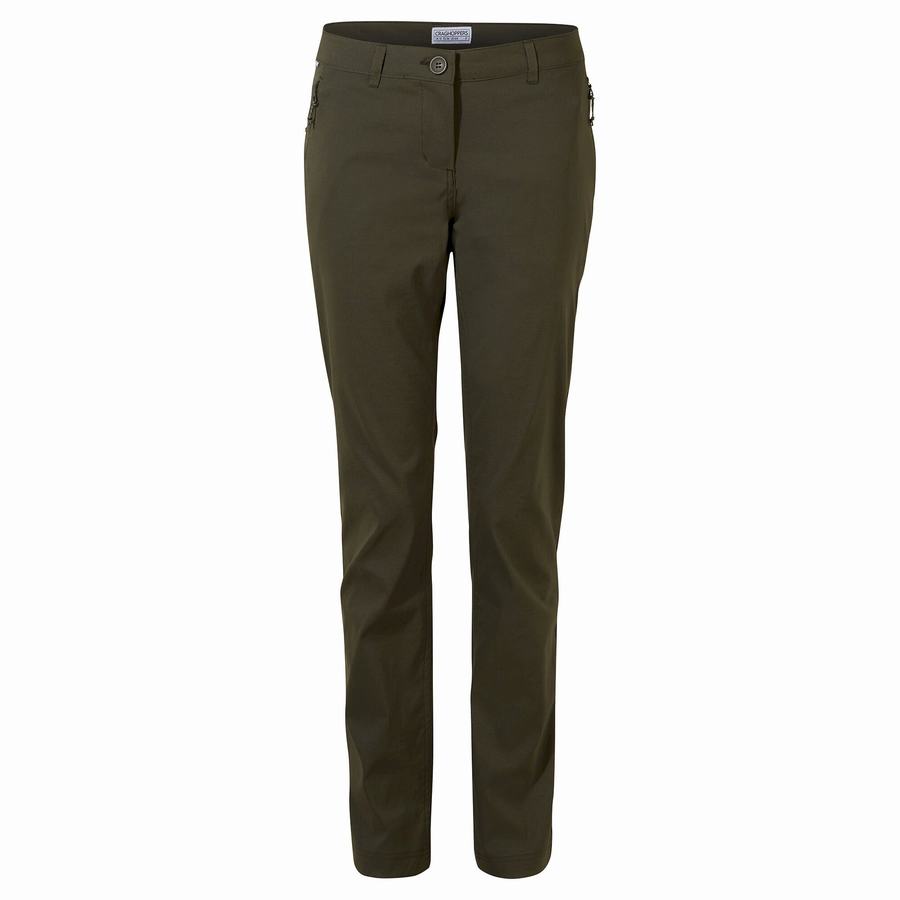 Women's Craghoppers Kiwi Pro II Trousers Khaki | SIQ7151HH