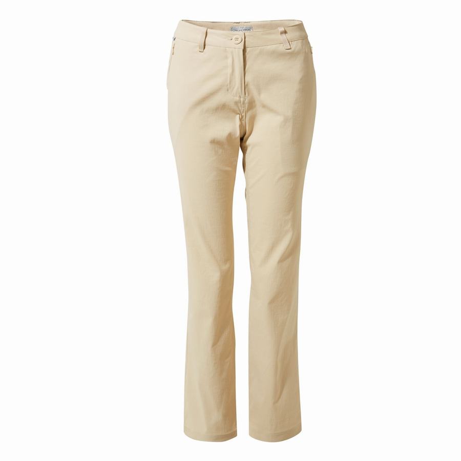 Women's Craghoppers Kiwi Pro II Trousers Brown | YCY6737WW