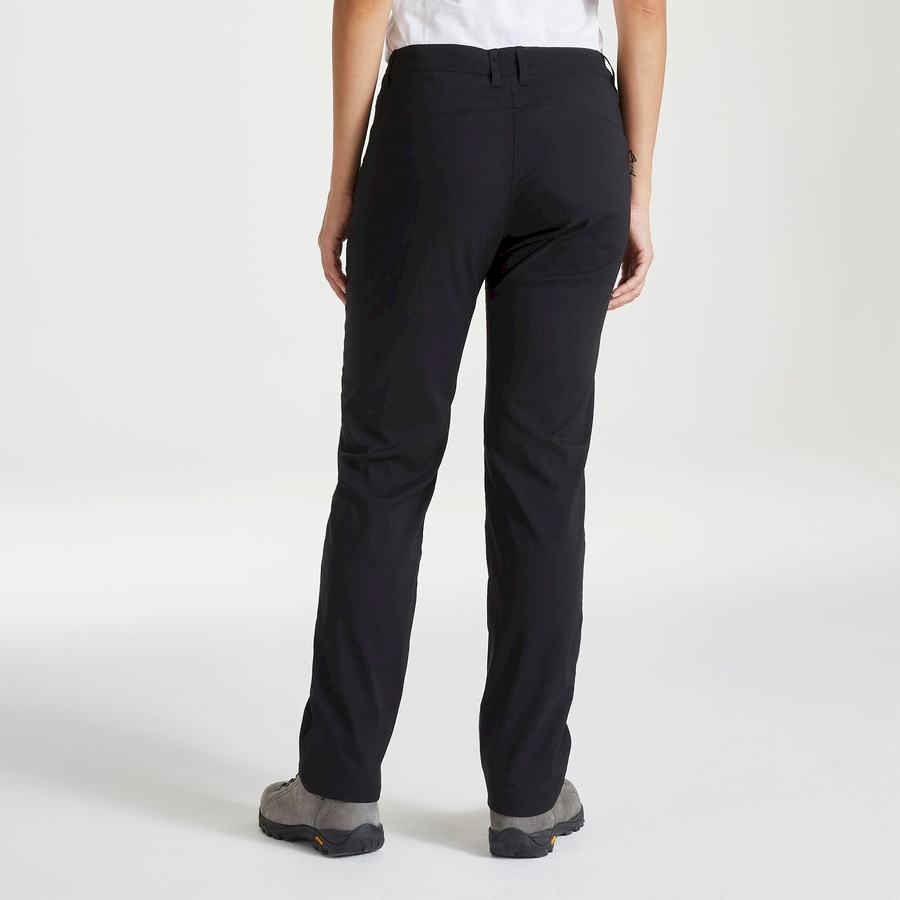 Women's Craghoppers Kiwi Pro II Winter Lined Trousers Black | BGM9072QV