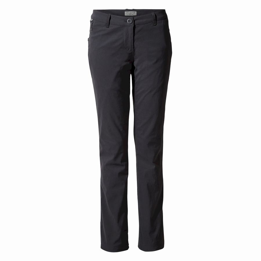 Women's Craghoppers Kiwi Pro II Winter Lined Trousers Deep Grey | YTG157QH