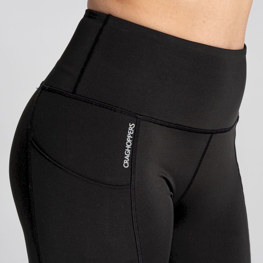 Women's Craghoppers Kiwi Pro Leggings Black | BZL7245JF