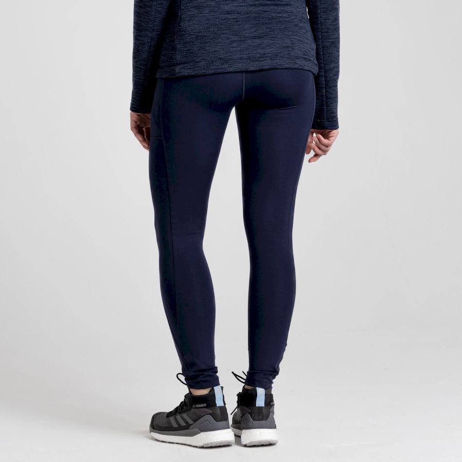 Women's Craghoppers Kiwi Pro Leggings Blue Navy | PMD6871EV