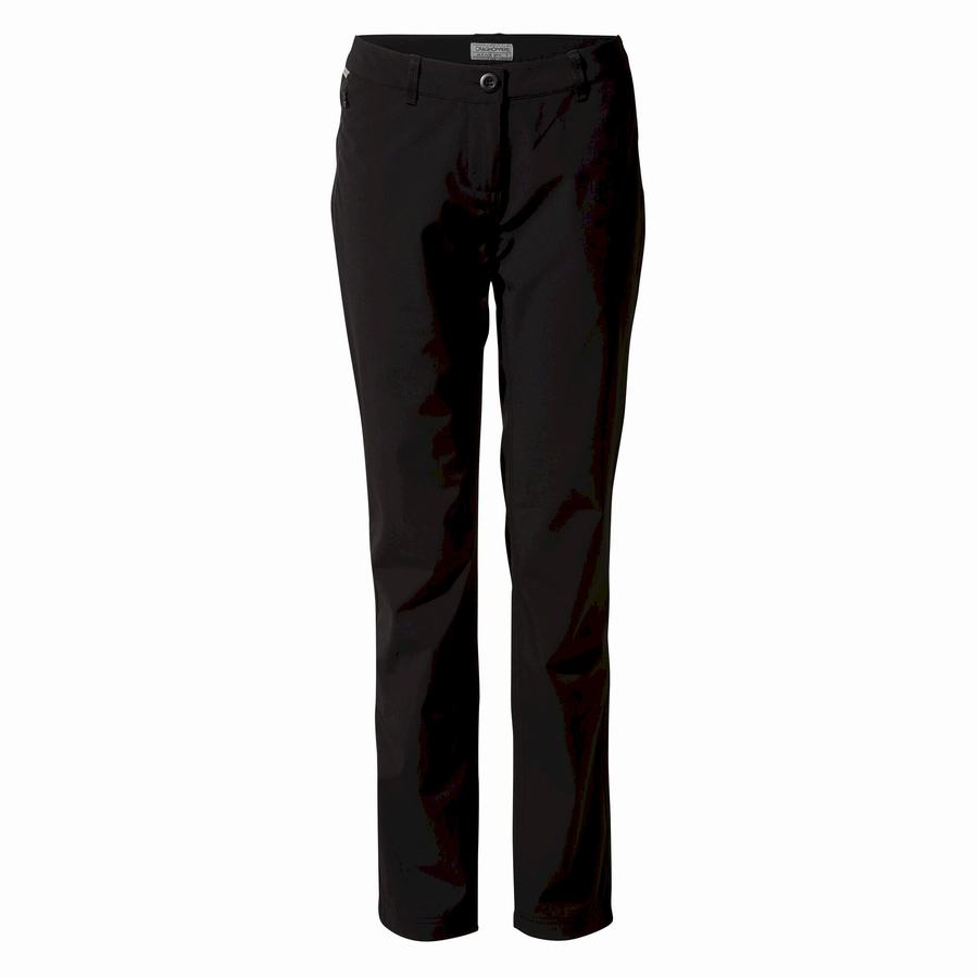 Women's Craghoppers Kiwi Pro Softshell Trousers Black | MVU8129GF