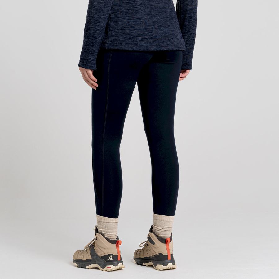 Women's Craghoppers Kiwi Thermal Leggings Navy | PQH8885BT