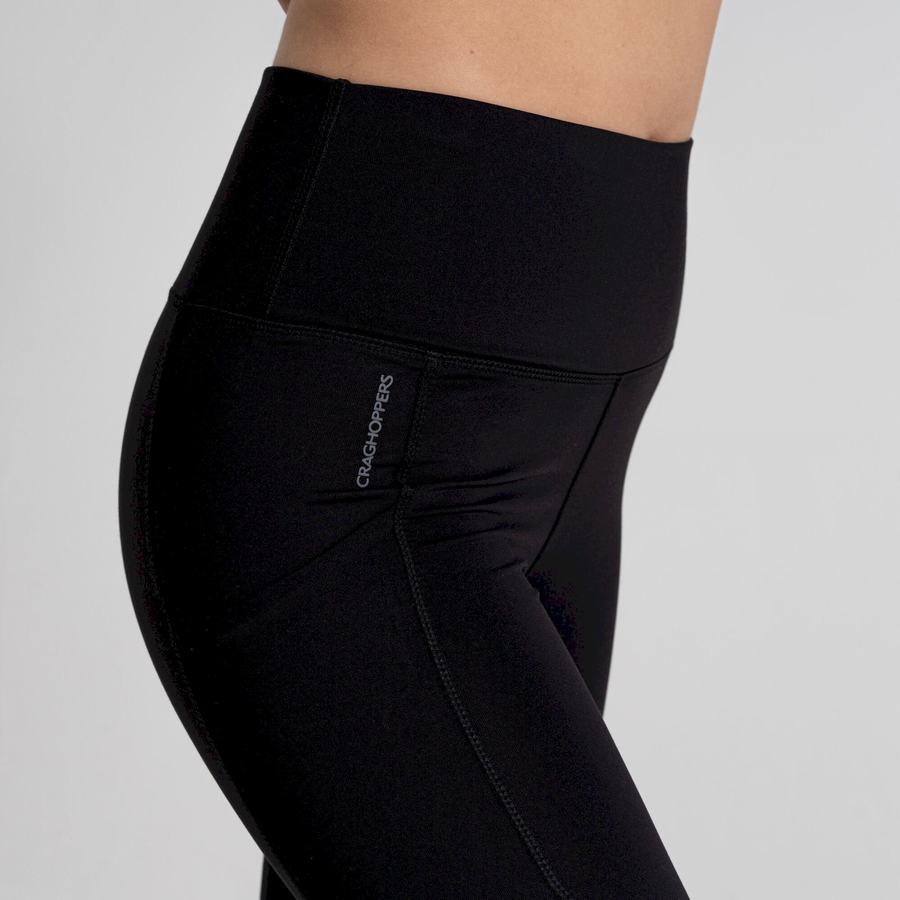 Women's Craghoppers Kiwi Thermal Leggings Black | ZLA8070NJ