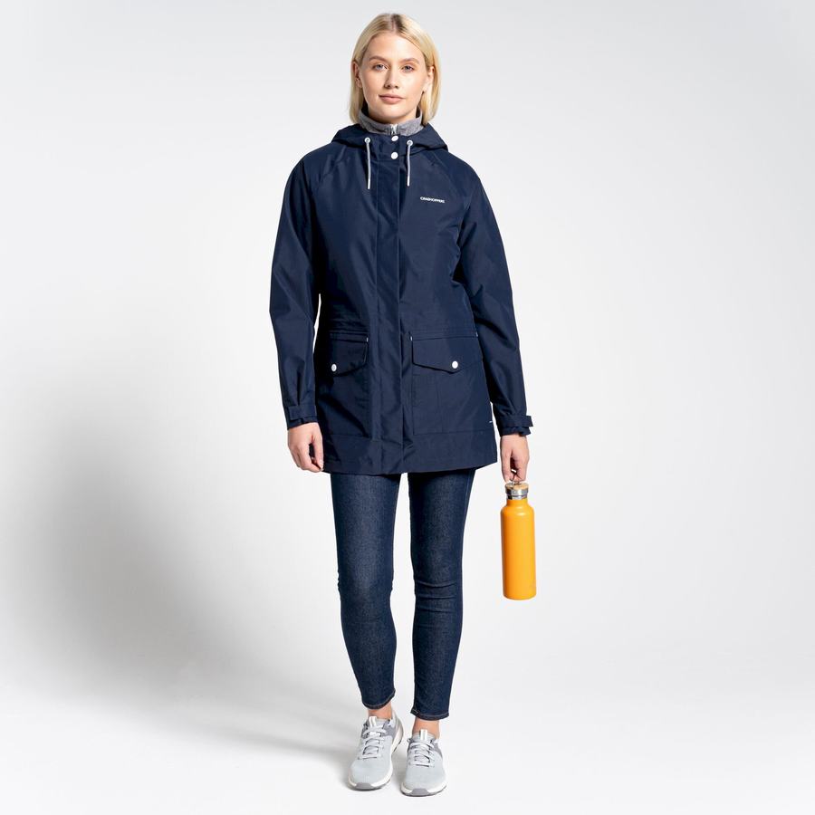 Women's Craghoppers Lilah Jackets Blue Navy | QAG188FB