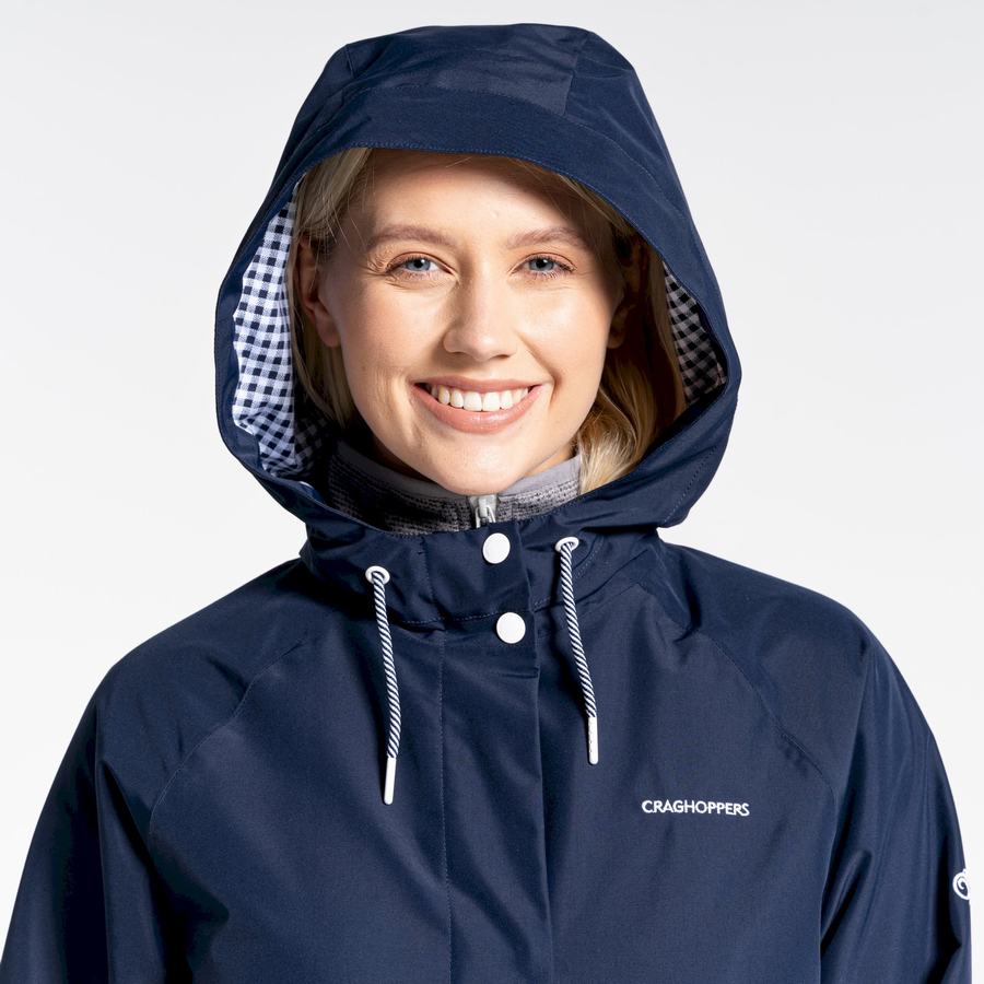 Women's Craghoppers Lilah Jackets Blue Navy | QAG188FB