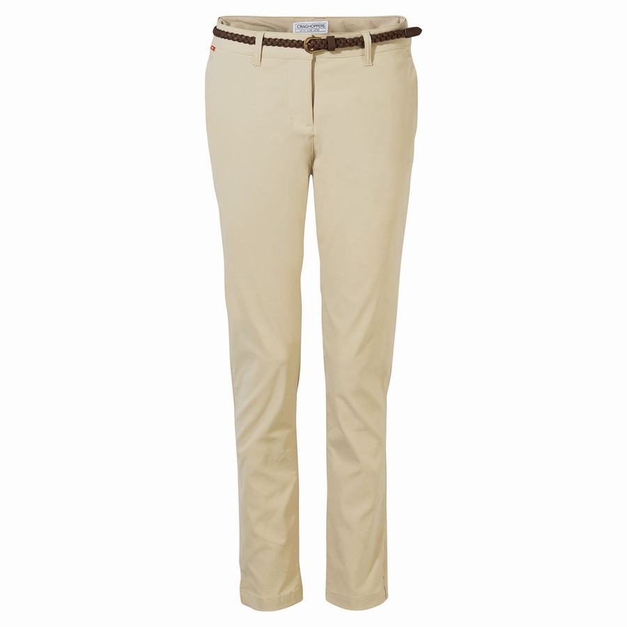 Women's Craghoppers NosiLife Briar Trousers Brown | CPN8268IP