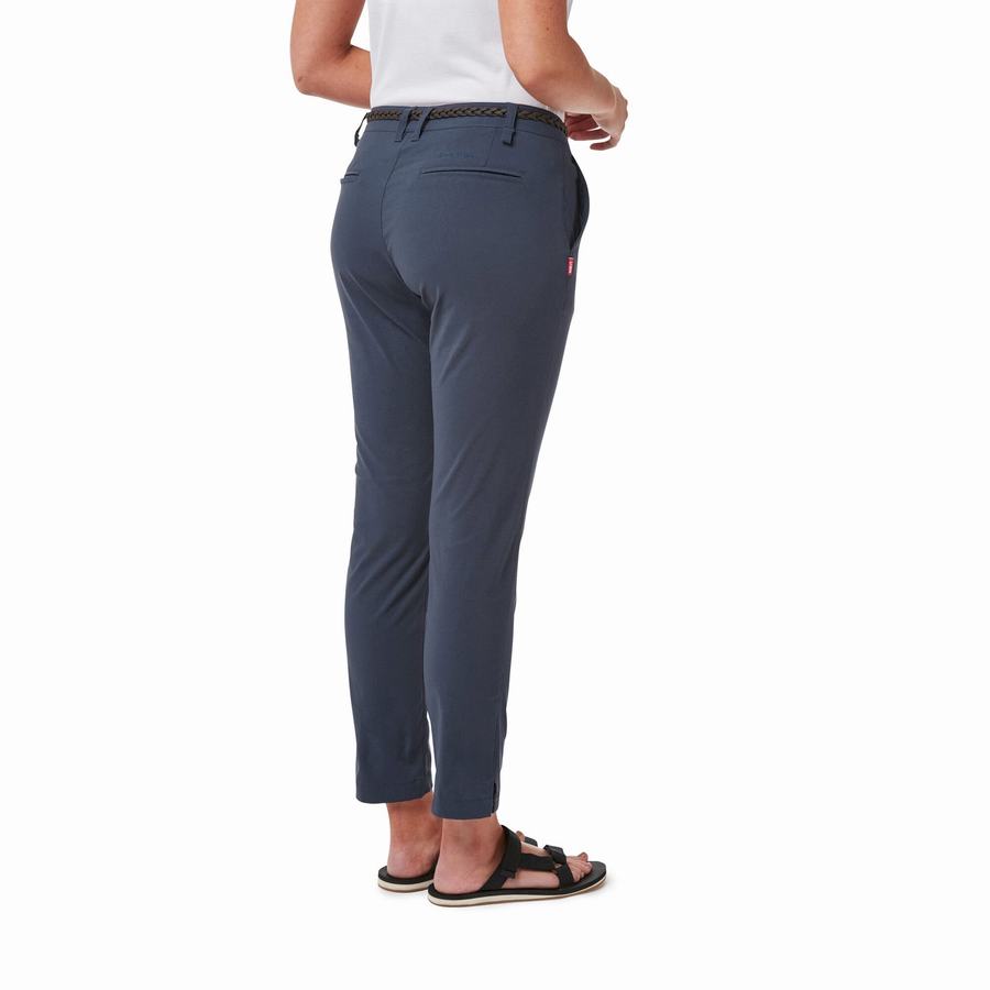 Women's Craghoppers NosiLife Briar Trousers Navy | URE9042WL