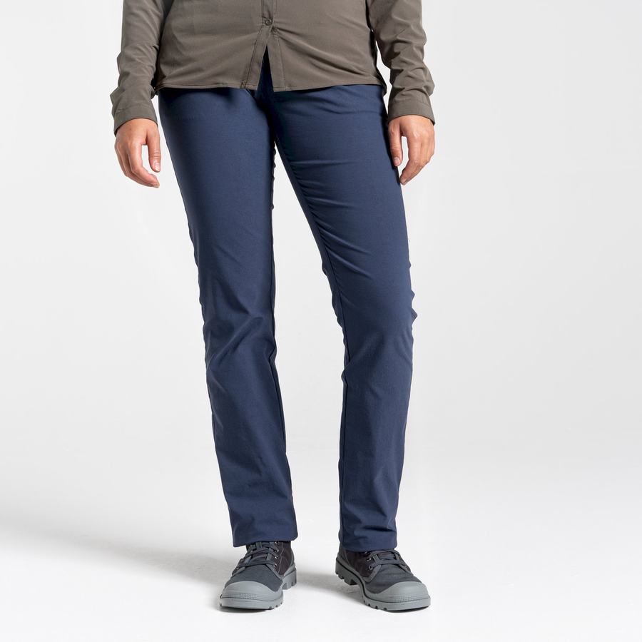 Women's Craghoppers NosiLife Clara II Trousers Navy | IMI9032NU