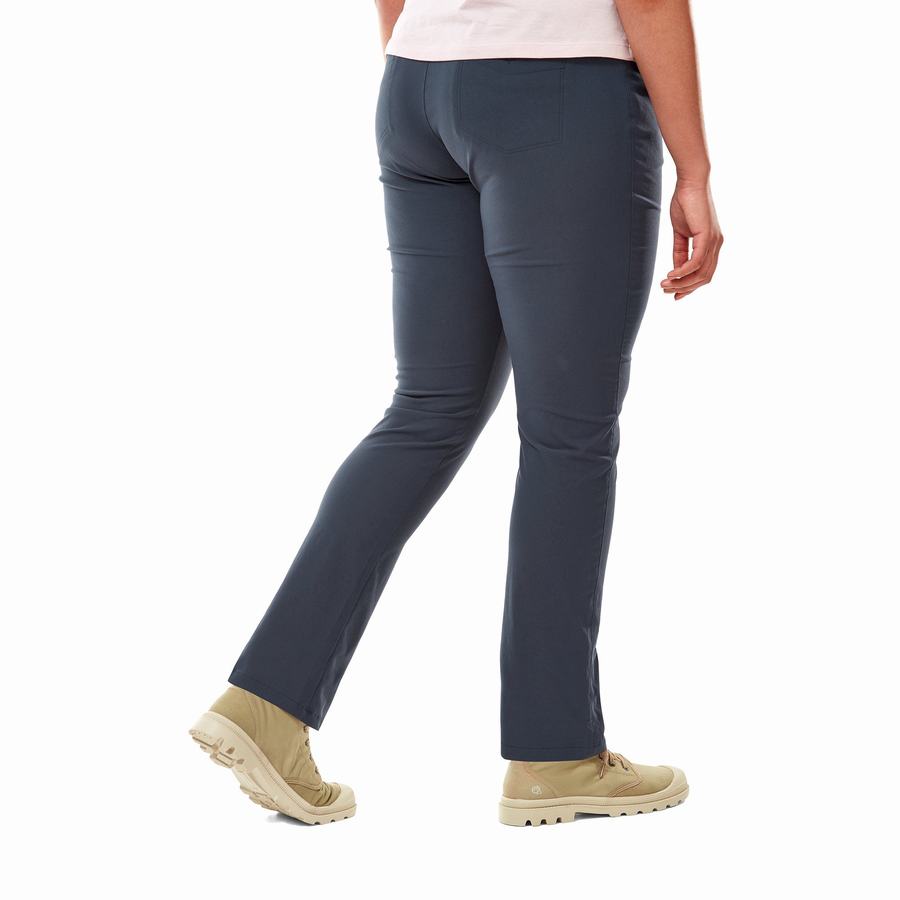 Women's Craghoppers NosiLife Clara II Trousers Navy | MZI10042XD