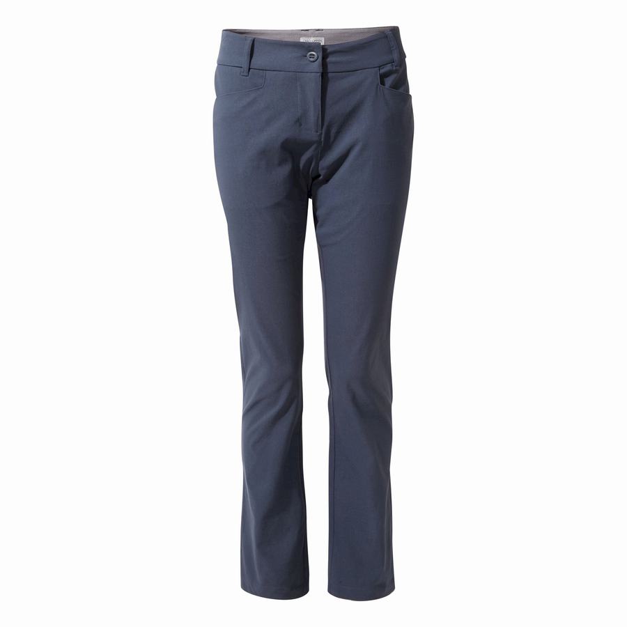 Women's Craghoppers NosiLife Clara II Trousers Navy | MZI10042XD