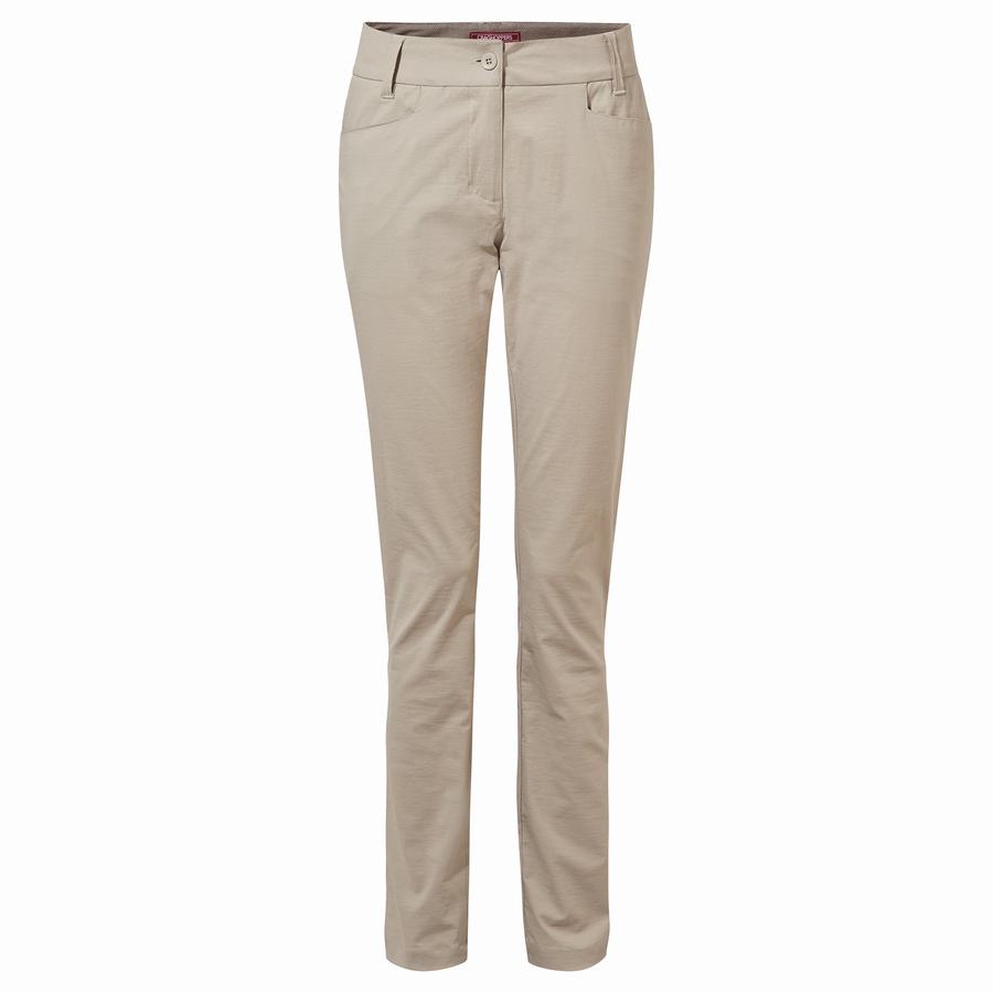 Women's Craghoppers NosiLife Clara II Trousers Brown | RRN2053HV