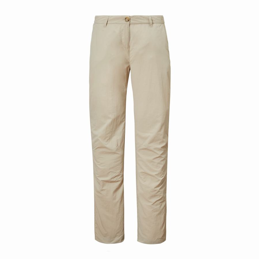 Women's Craghoppers NosiLife III Trousers Brown | CRI6832GQ