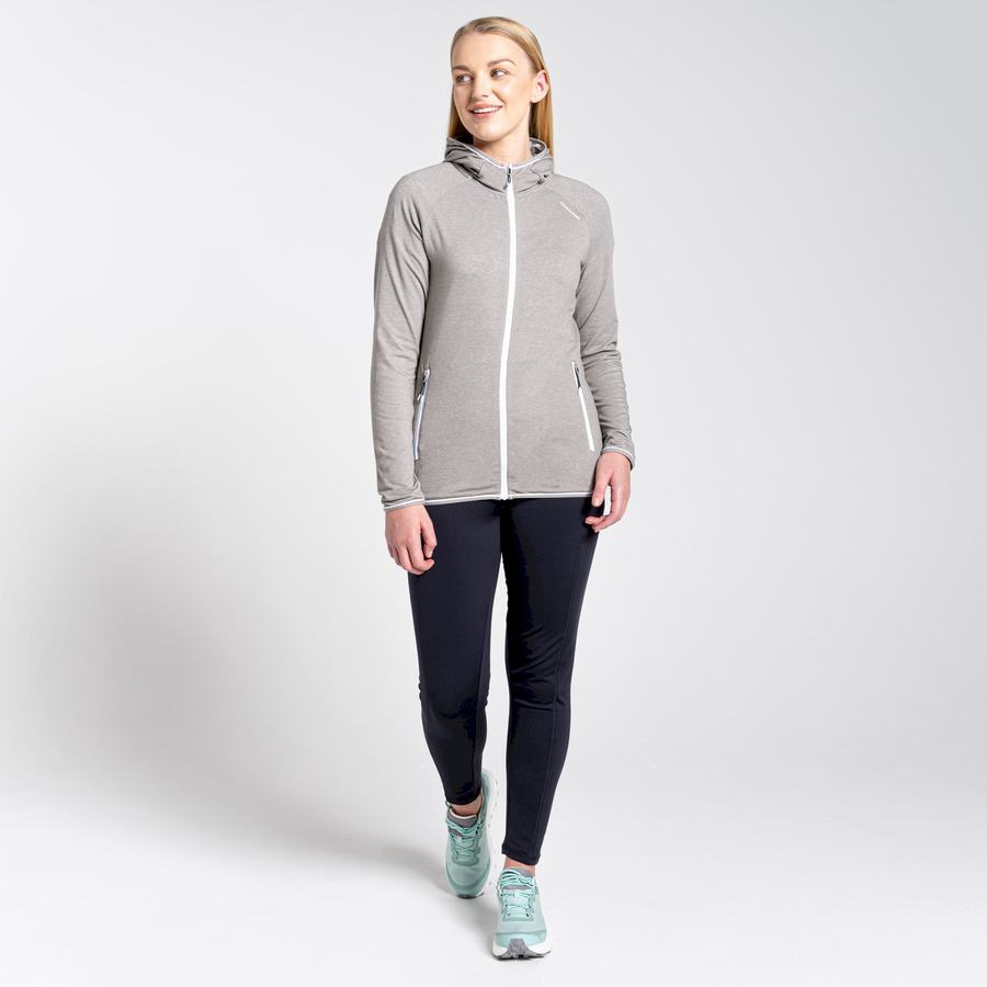 Women's Craghoppers NosiLife Milanta Hooded T-Shirts Grey | THR6016NB