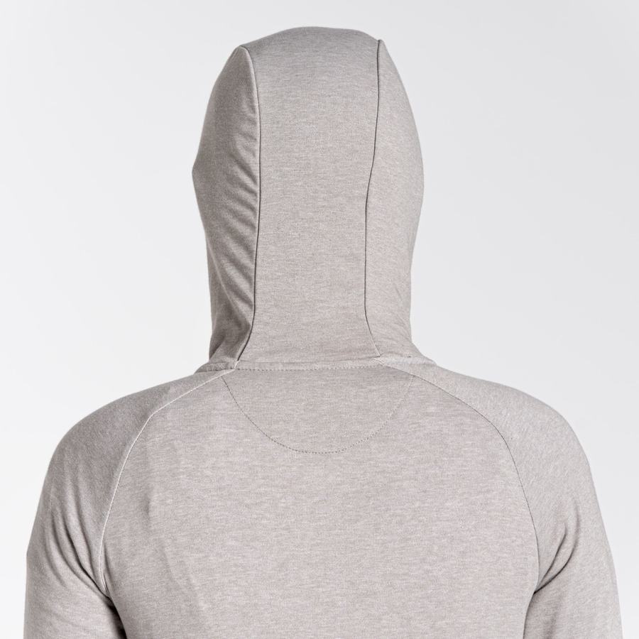 Women's Craghoppers NosiLife Milanta Hooded T-Shirts Grey | THR6016NB