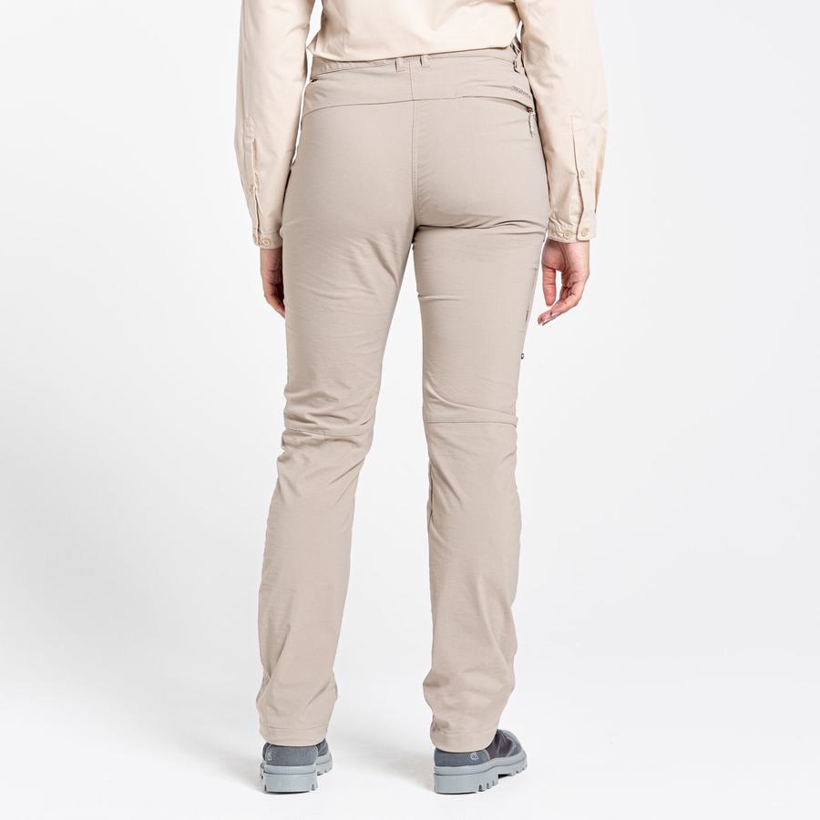 Women's Craghoppers NosiLife Pro II Trousers Light Brown | BRU8232GC