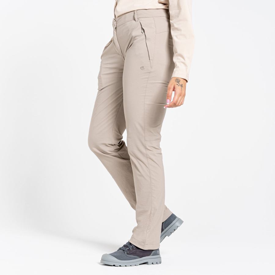 Women's Craghoppers NosiLife Pro II Trousers Light Brown | BRU8232GC