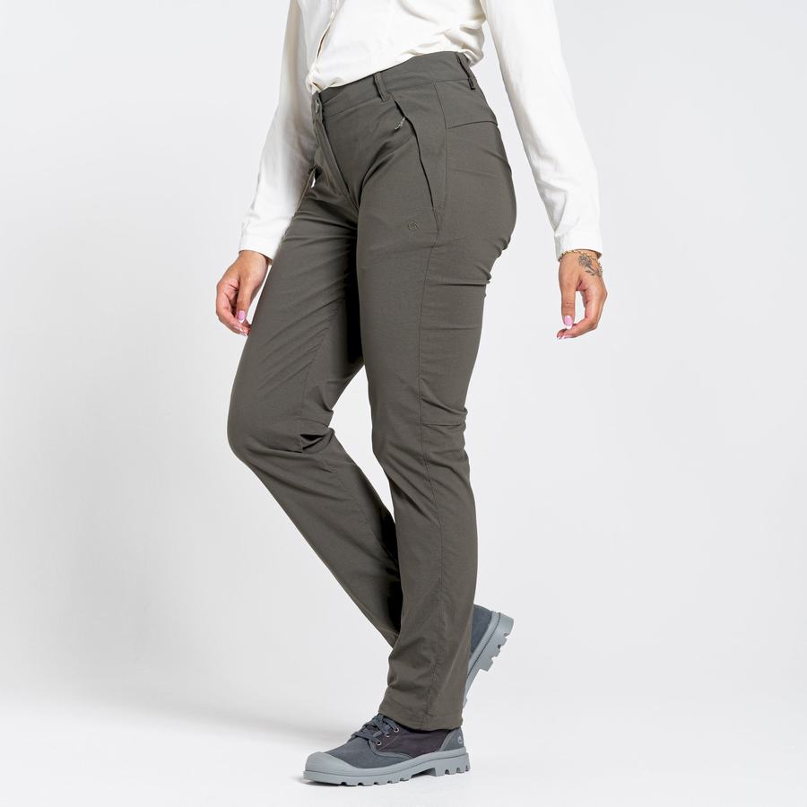 Women's Craghoppers NosiLife Pro II Trousers Khaki | RHM2692AH