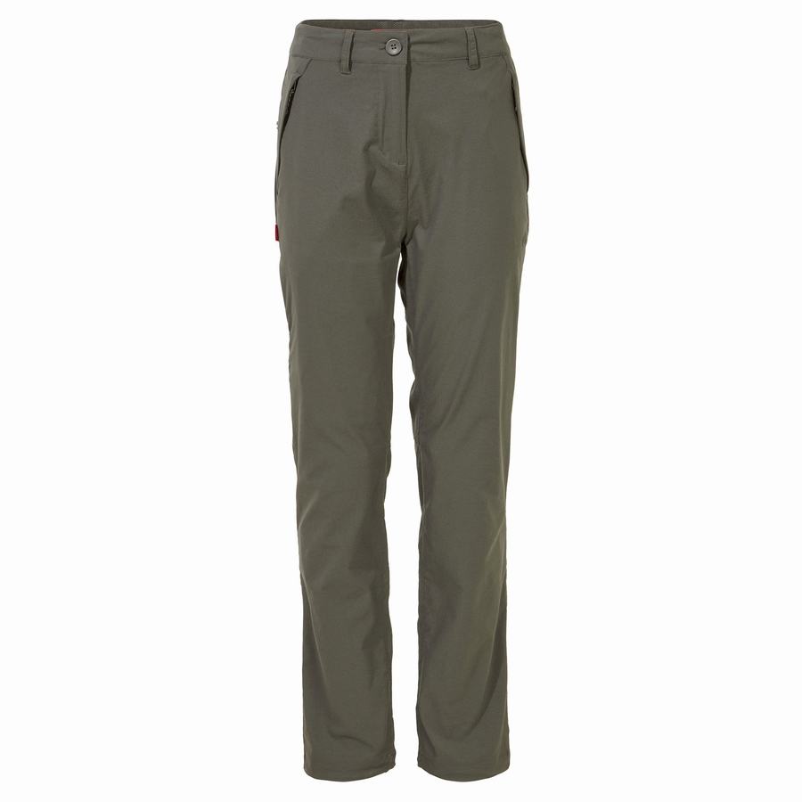 Women's Craghoppers NosiLife Pro II Trousers Khaki | RHM2692AH