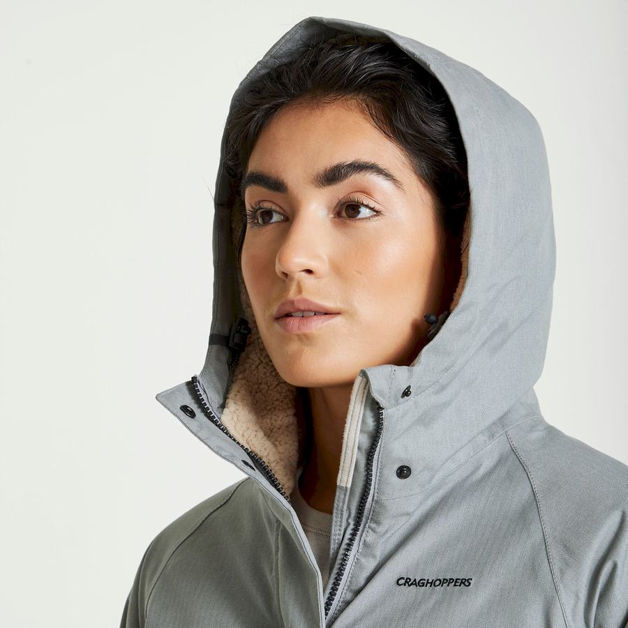 Women's Craghoppers Rubie Jackets Grey | WLM7179RG