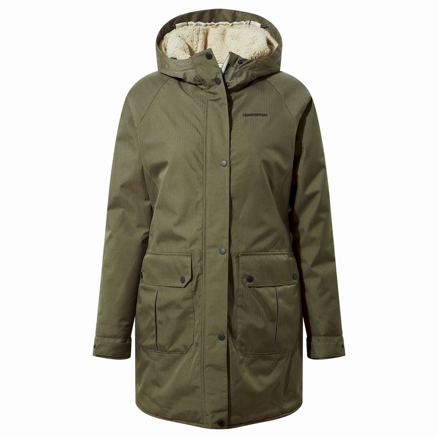 Women's Craghoppers Rubie Jackets Olive | WND8731YY