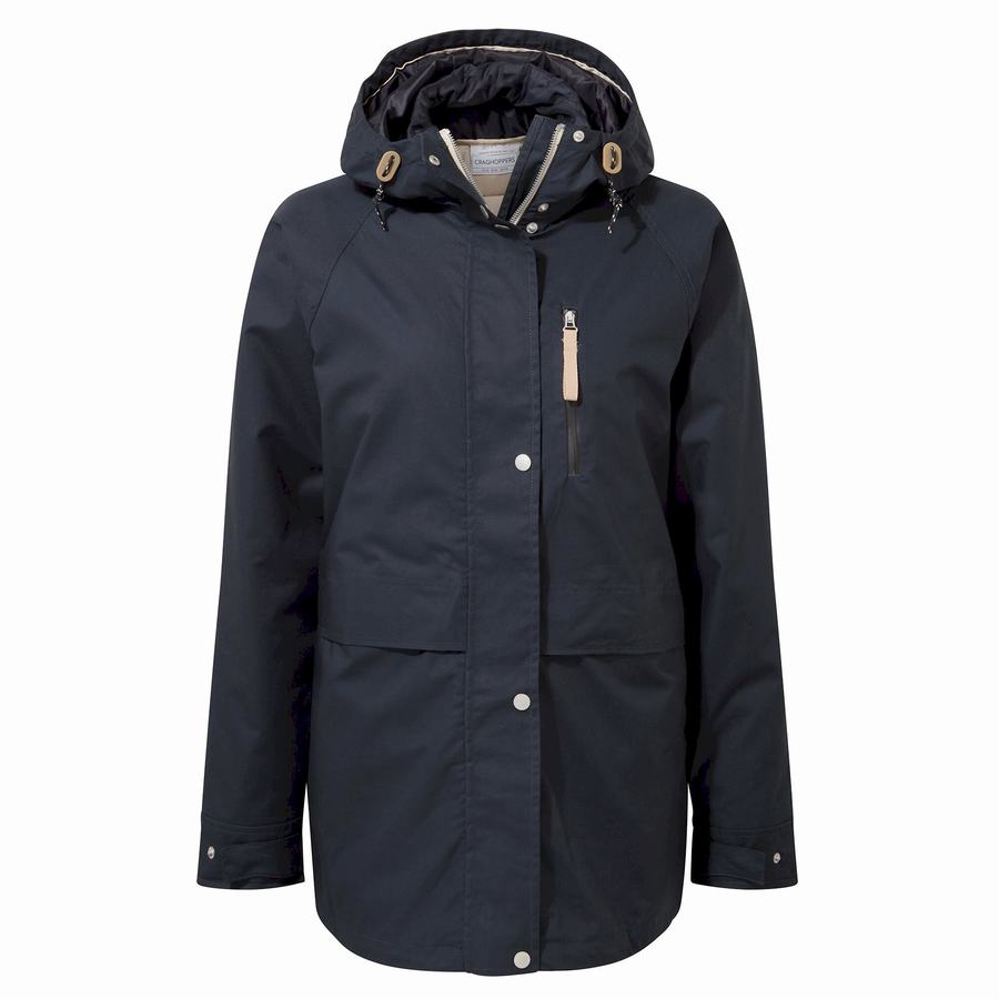 Women's Craghoppers Saltaire 3 In 1 Jackets Navy | UZH3298CQ