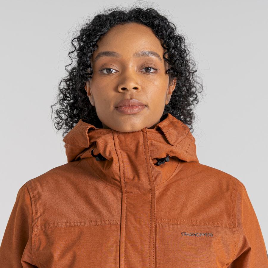 Women's Craghoppers Shayla Insulated Jackets Brown | XPH5924JM