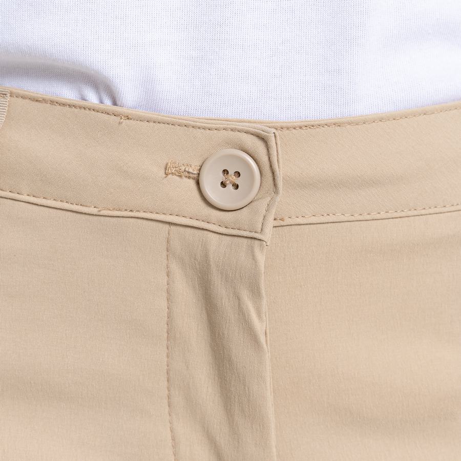 Women's Craghoppers Stretch Kiwi Pro III Trousers Brown | YLR6359XY