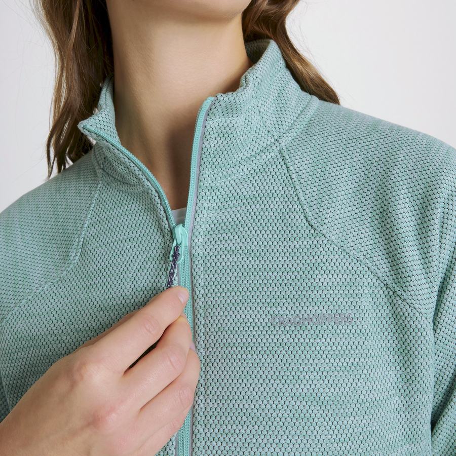 Women's Craghoppers Stromer Sweaters Turquoise | UOV7027RP