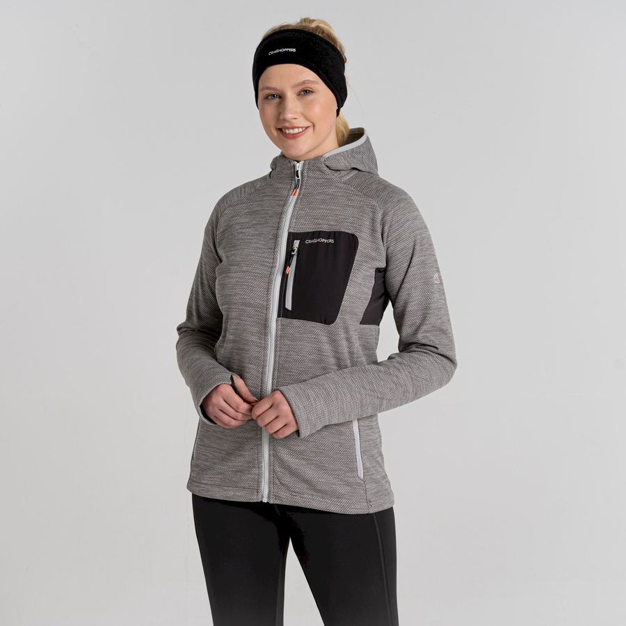 Women's Craghoppers Trina Hooded Jackets Silver | DSU43100TC