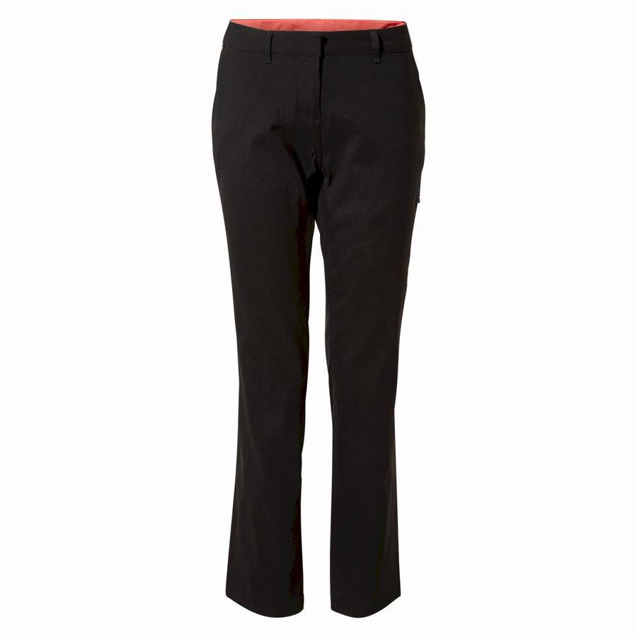 Women's Craghoppers Verve Trousers Black | XVR6753EX