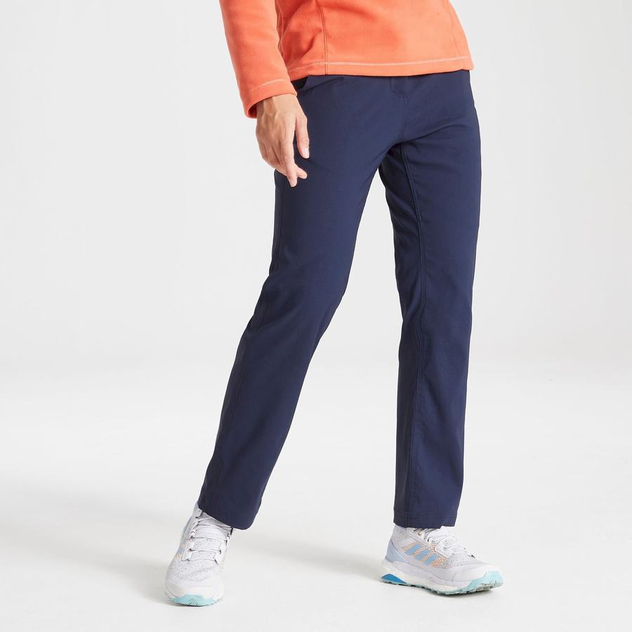 Women's Craghoppers Verve Trousers Blue Navy | SFW431NP