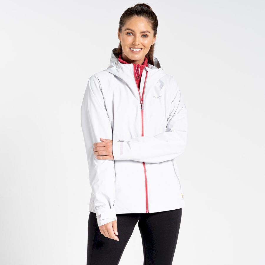 Women's Craghoppers Waterproof Atlas Jackets Grey | WFN6520YC