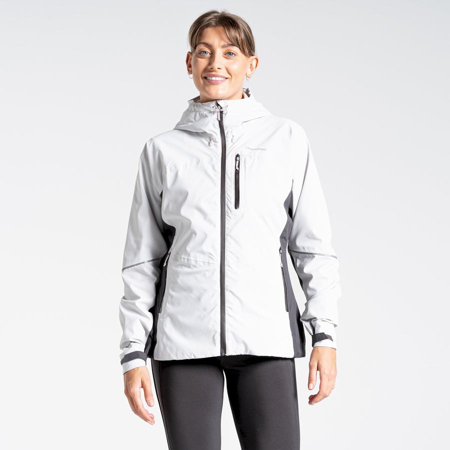 Women's Craghoppers Waterproof Dynamic Jackets Grey | AFX9527IF