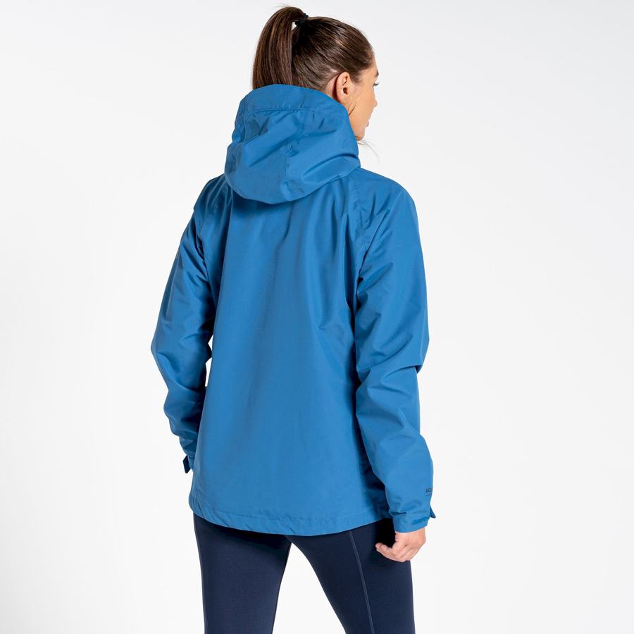 Women's Craghoppers Waterproof Orion Jackets Blue | VGU718SL