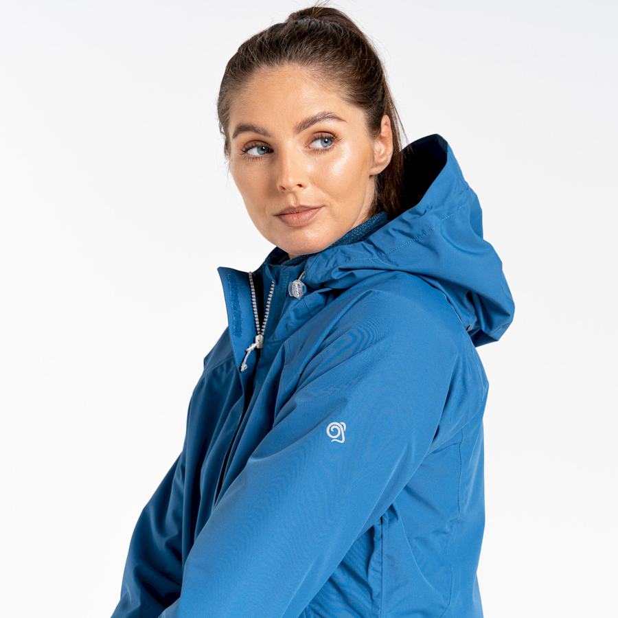 Women's Craghoppers Waterproof Orion Jackets Blue | VGU718SL