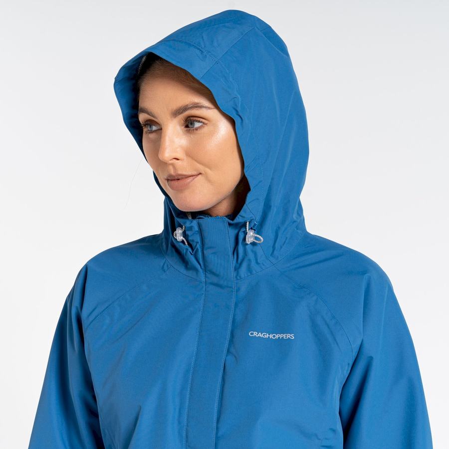 Women's Craghoppers Waterproof Orion Jackets Blue | VGU718SL